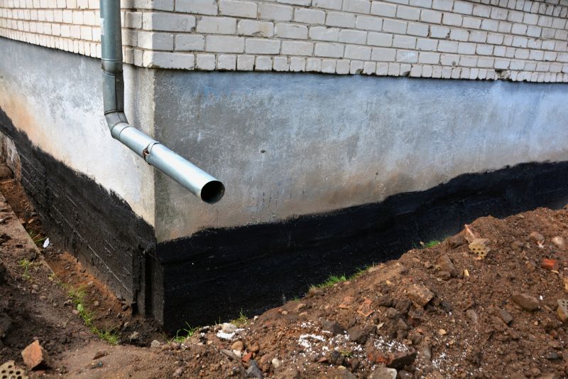 Sealed Foundation Walls